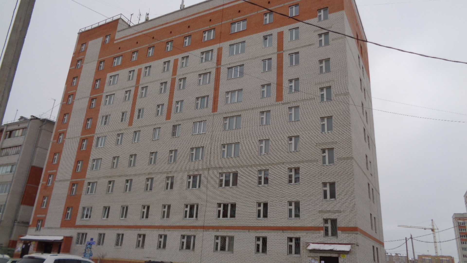 Респ. Марий Эл, г. Йошкар-Ола, ул. Йывана Кырли, д. 46в-фасад здания