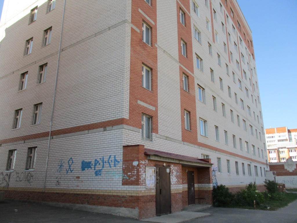 Респ. Марий Эл, г. Йошкар-Ола, ул. Йывана Кырли, д. 46в-фасад здания