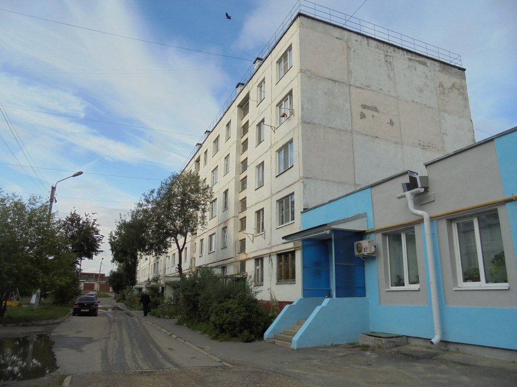 Респ. Марий Эл, г. Йошкар-Ола, ул. Лебедева, д. 55а-фасад здания