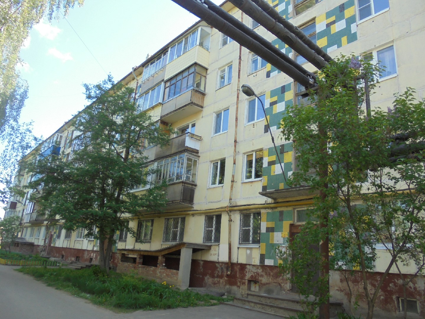 Респ. Марий Эл, г. Йошкар-Ола, ул. Луначарского, д. 49-фасад здания