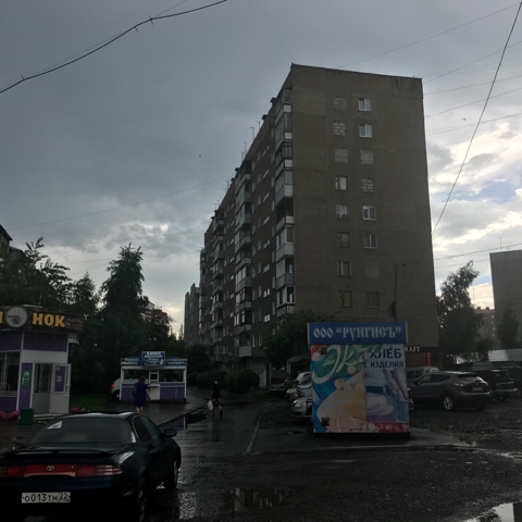 край. Алтайский, г. Барнаул, ул. Балтийская, д. 59-фасад здания