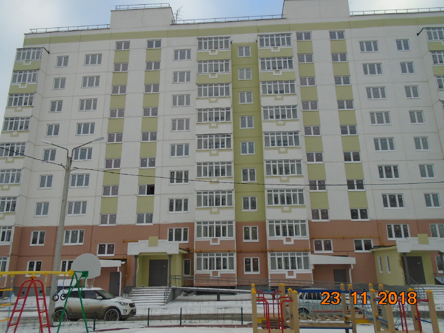 Респ. Мордовия, г. Саранск, ул. Большевистская, д. 122-фасад здания
