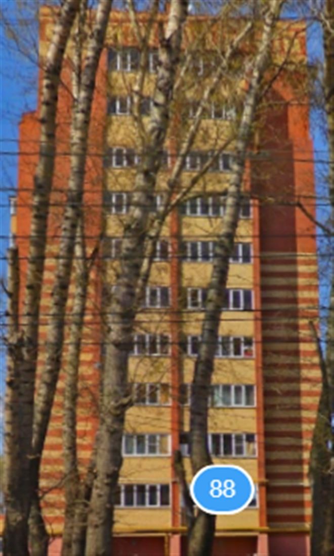 Респ. Мордовия, г. Саранск, ул. Б.Хмельницкого, д. 88-фасад здания