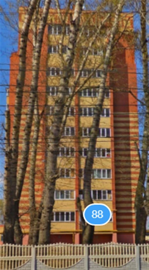 Респ. Мордовия, г. Саранск, ул. Б.Хмельницкого, д. 88-фасад здания