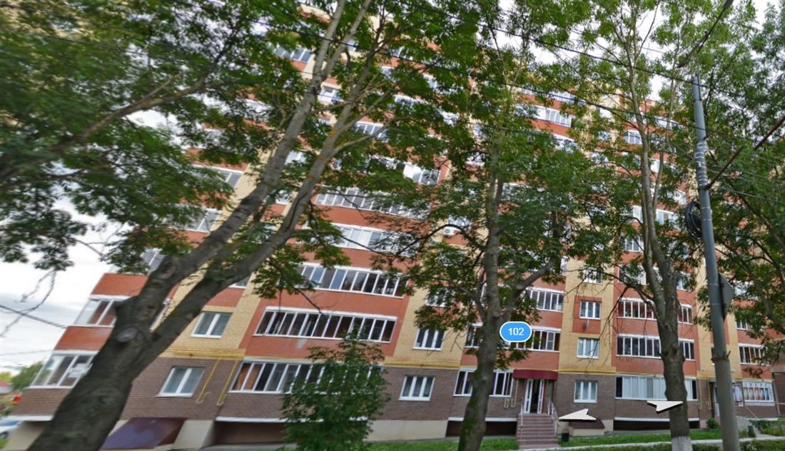 Респ. Мордовия, г. Саранск, ул. Гагарина, д. 102-фасад здания