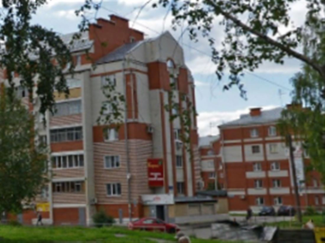 Респ. Мордовия, г. Саранск, ул. Комарова, д. 13, к. 1-фасад здания