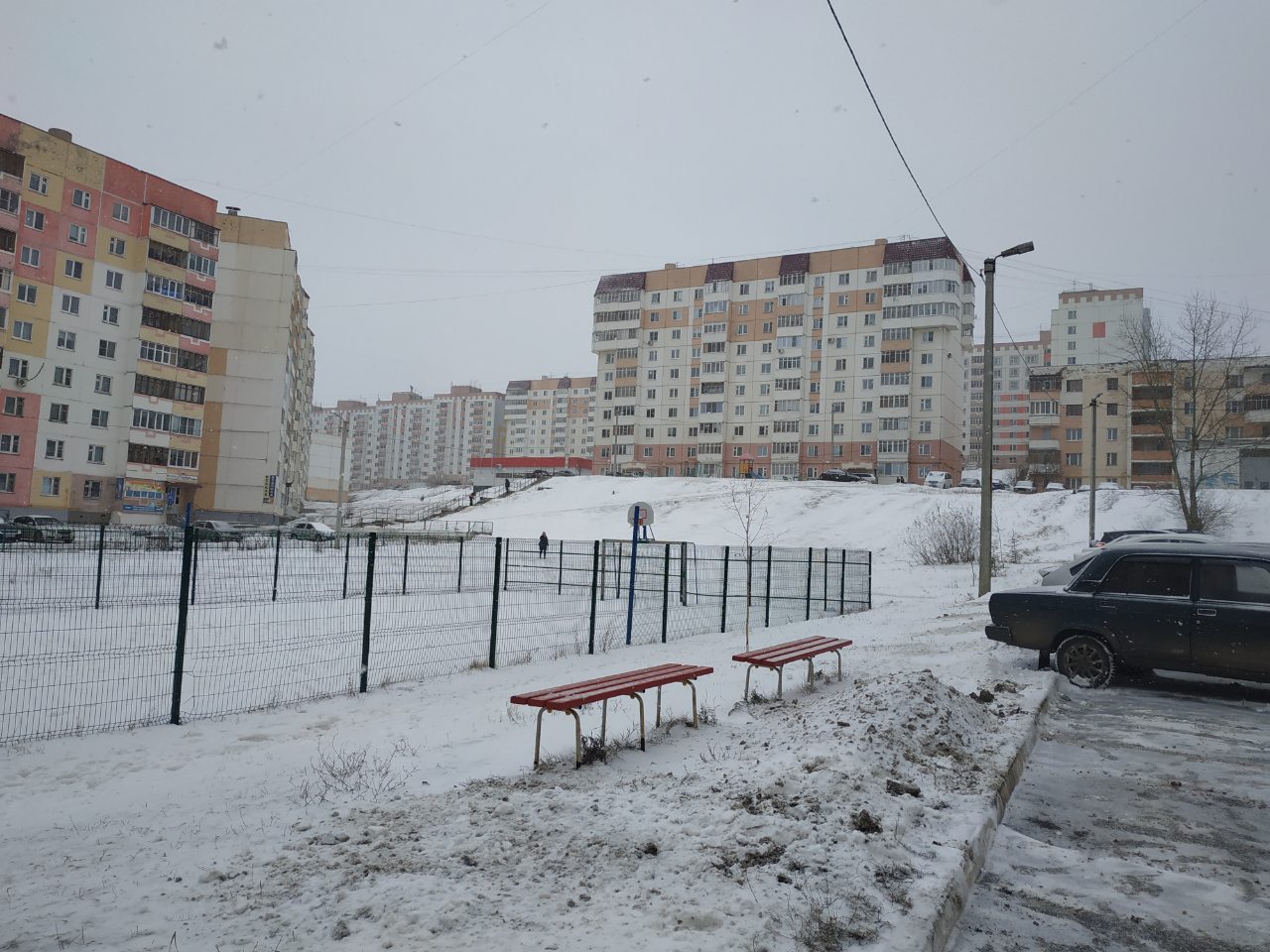 Респ. Мордовия, г. Саранск, ш. Лямбирское, д. 7-придомовая территория