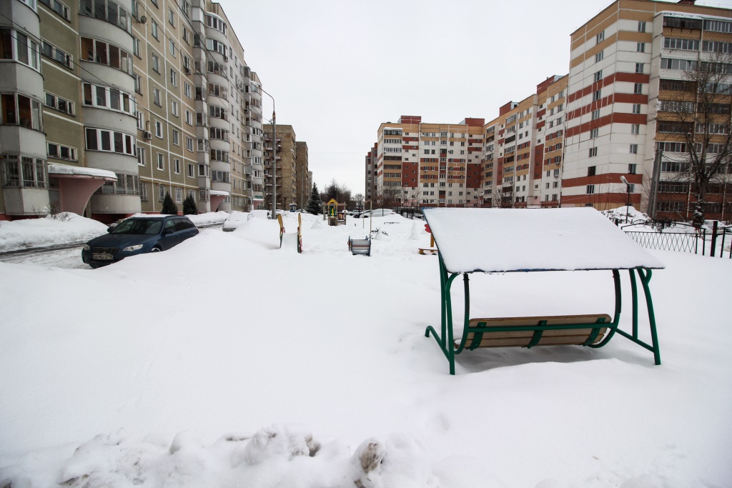 Респ. Татарстан, г. Казань, ул. Карбышева, д. 58-придомовая территория