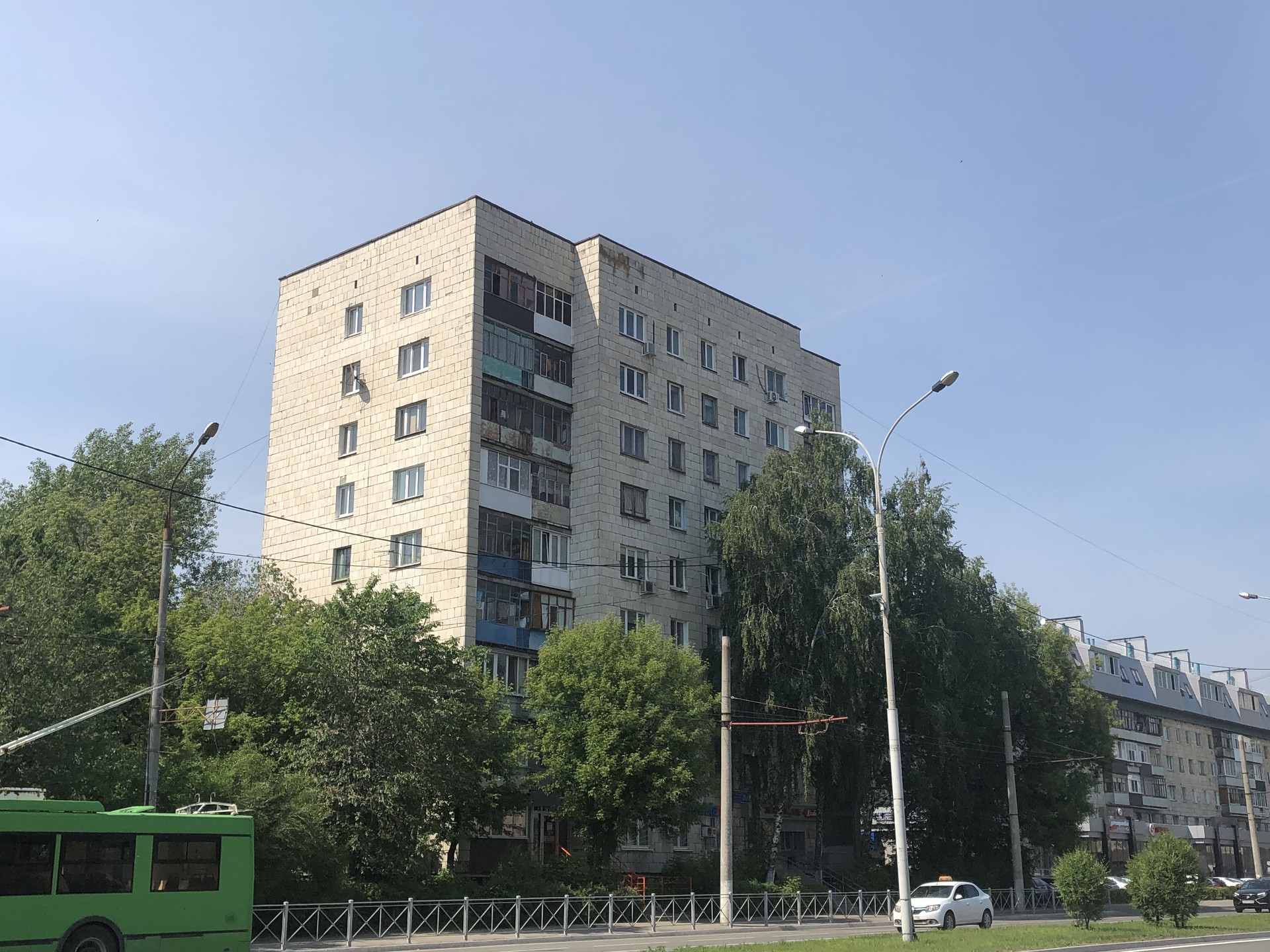 Респ. Татарстан, г. Казань, ул. Короленко, д. 31А-фасад здания