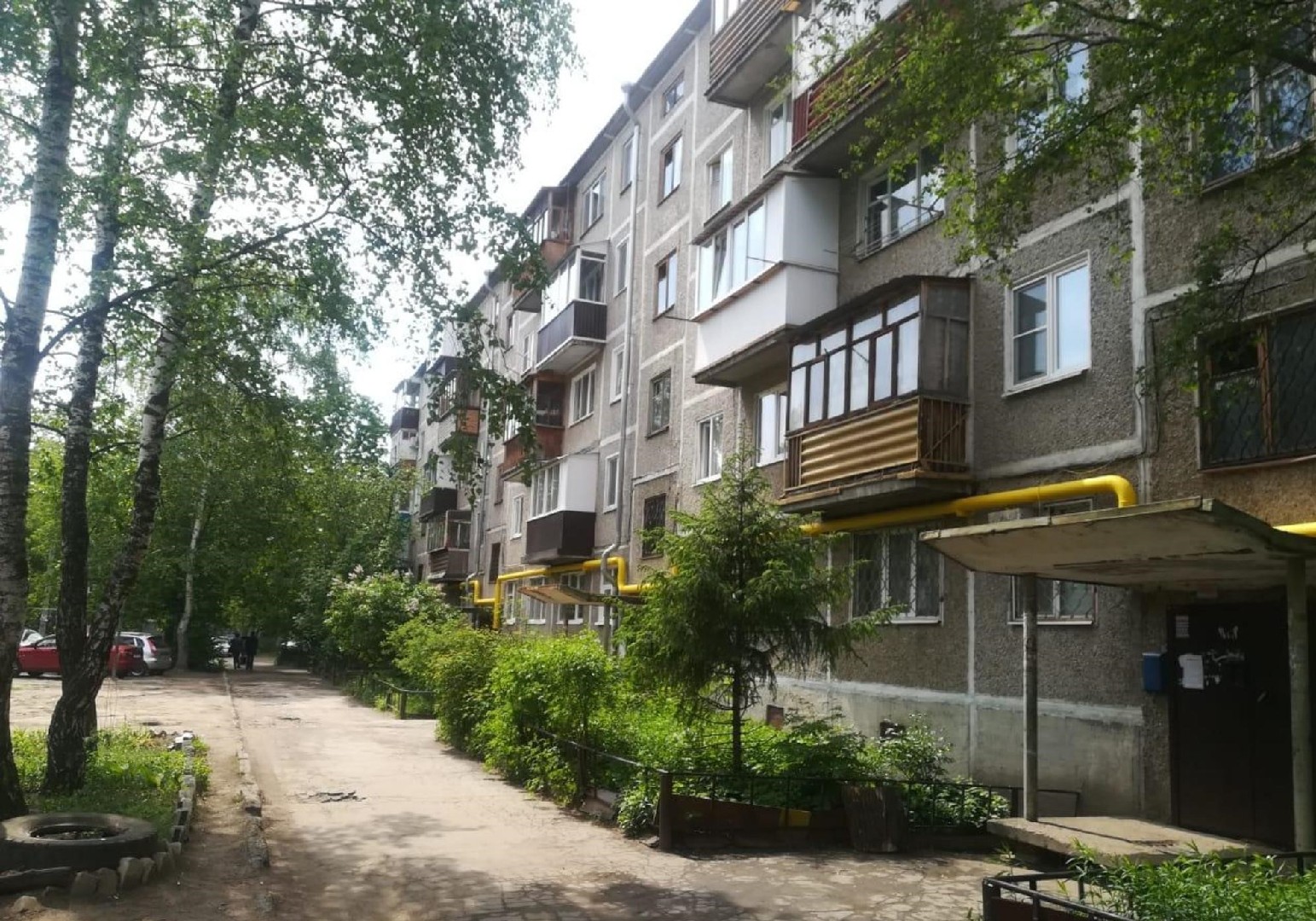 Респ. Татарстан, г. Казань, ул. Короленко, д. 55-фасад здания