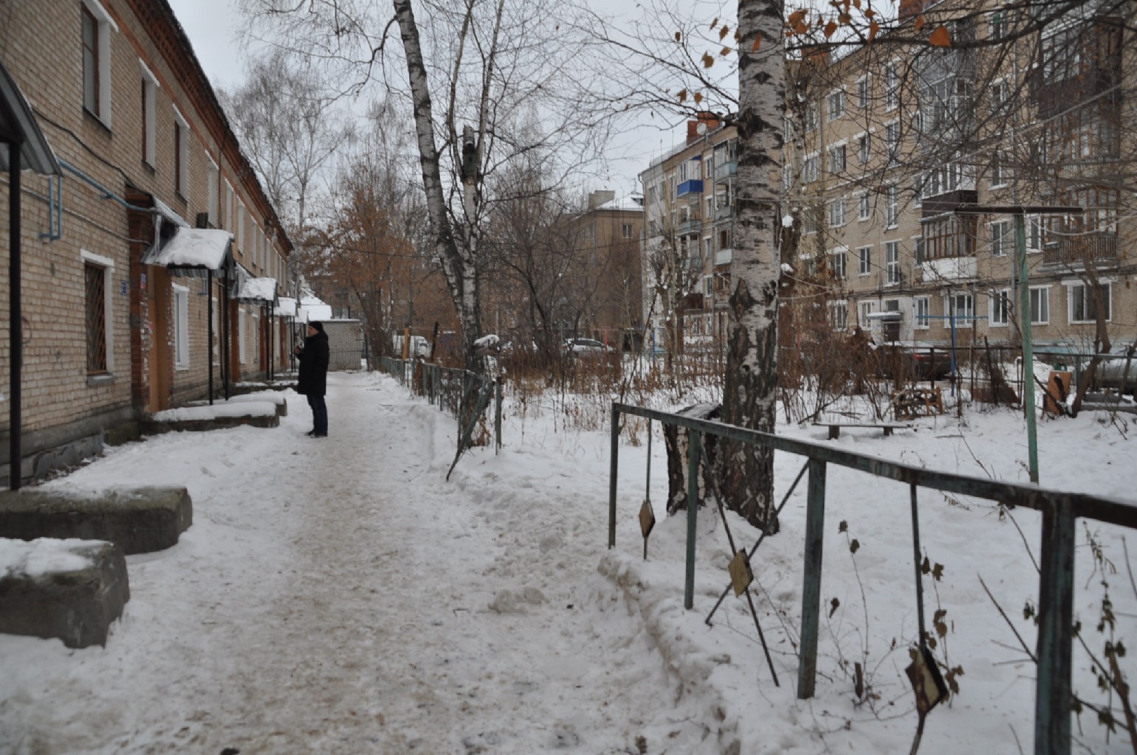 Респ. Татарстан, г. Казань, ул. Короленко, д. 101-придомовая территория