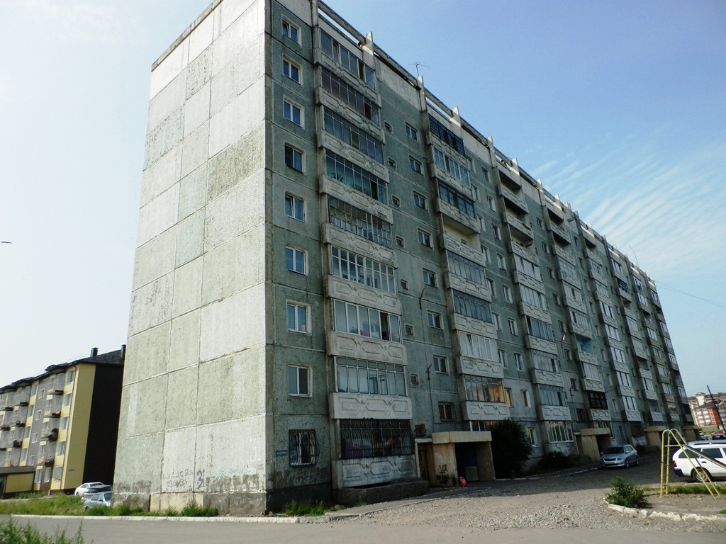 Респ. Тыва, г. Кызыл, ул. Ангарский бульвар, д. 31-фасад здания
