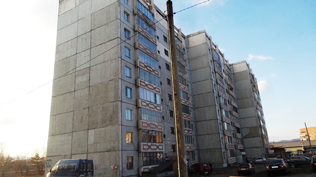 Респ. Тыва, г. Кызыл, ул. Московская, д. 100-фасад здания