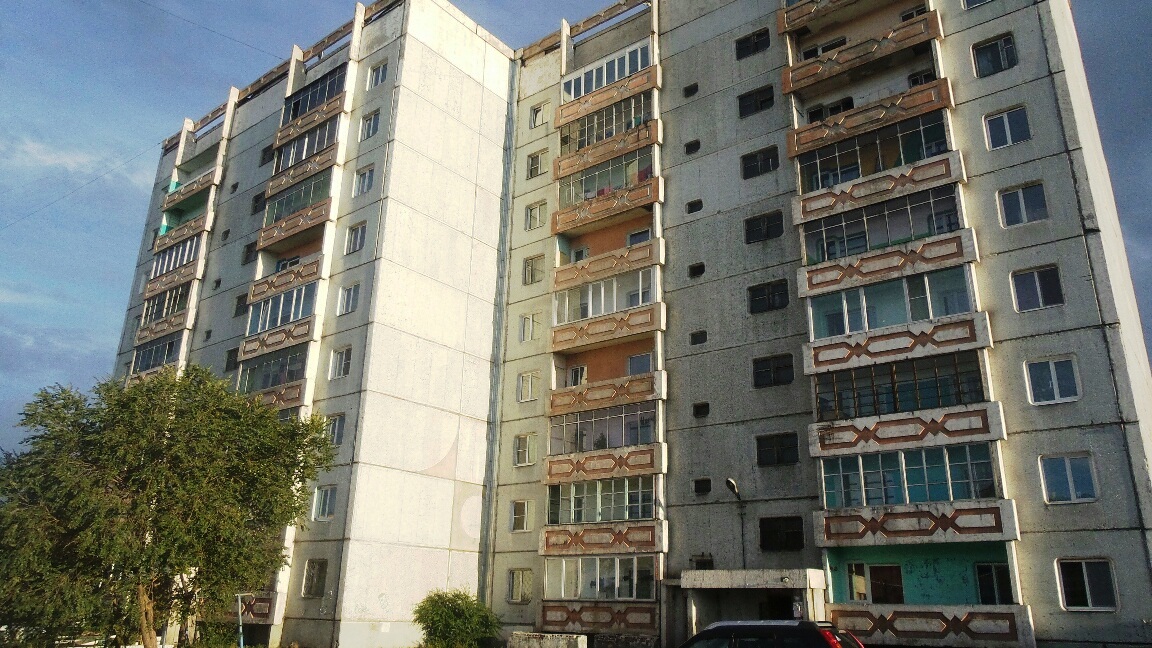 Респ. Тыва, г. Кызыл, ул. Чапаева, д. 11-фасад здания