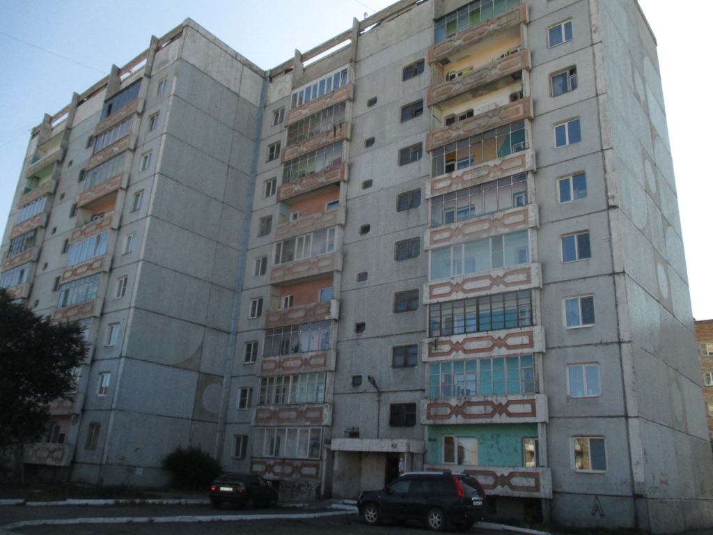 Респ. Тыва, г. Кызыл, ул. Чапаева, д. 11-фасад здания