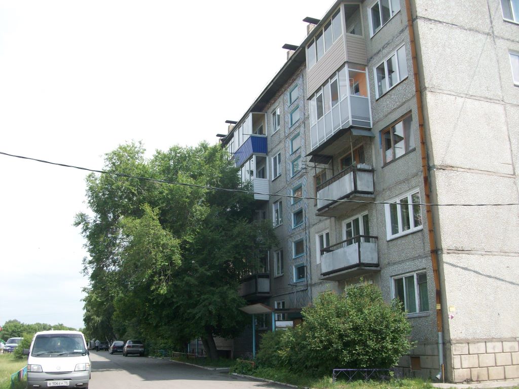 Респ. Хакасия, г. Абакан, ул. Пушкина, д. 166-фасад здания