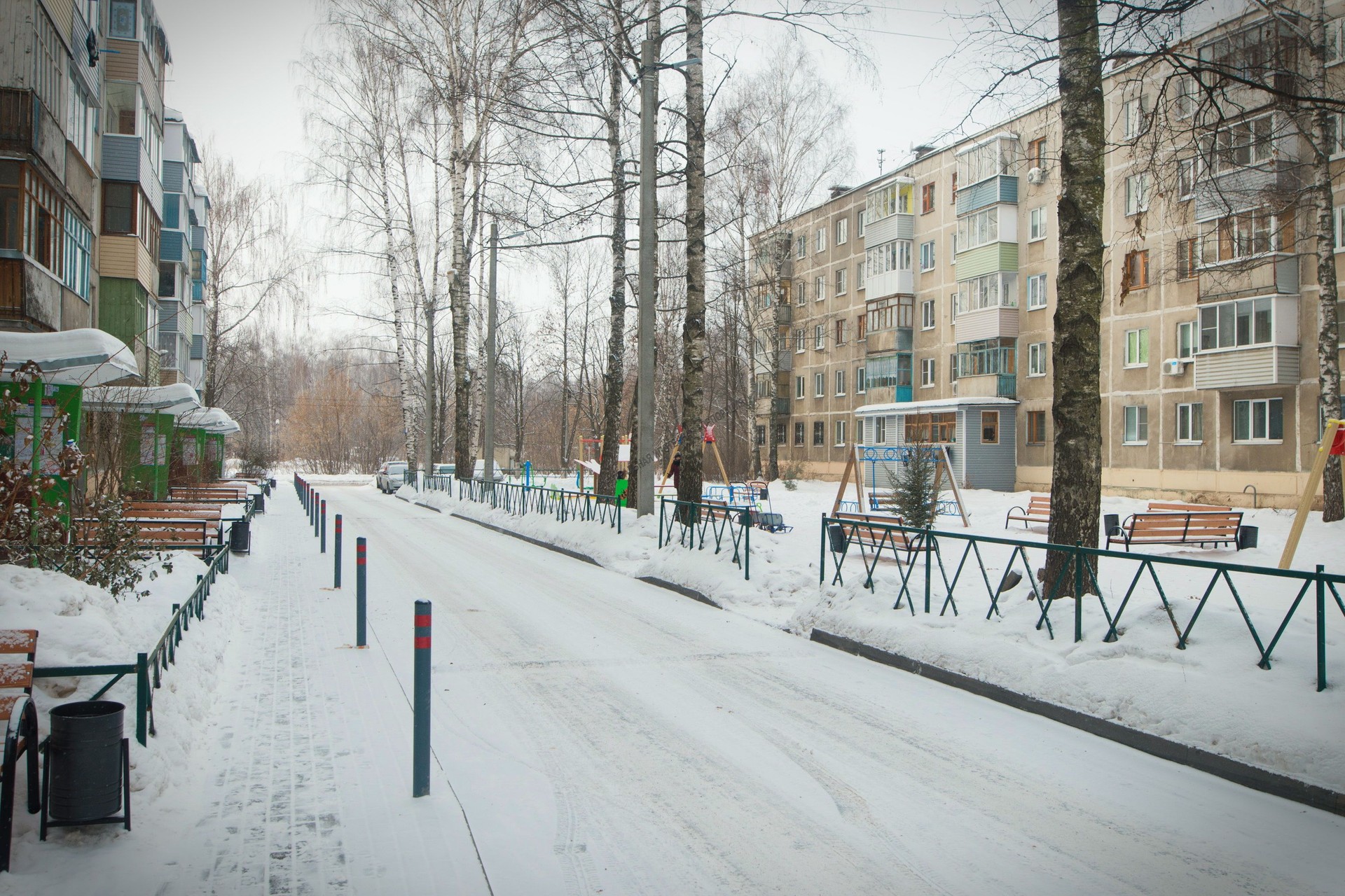 обл. Рязанская, г. Рязань, ул. Бирюзова, д. 19-придомовая территория