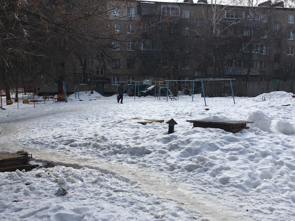 обл. Рязанская, г. Рязань, городок. Октябрьский, д. 23-придомовая территория