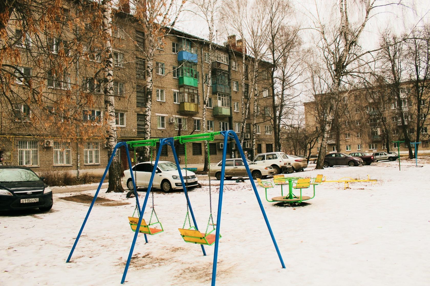 обл. Рязанская, г. Рязань, ул. Энгельса, д. 12/8-придомовая территория