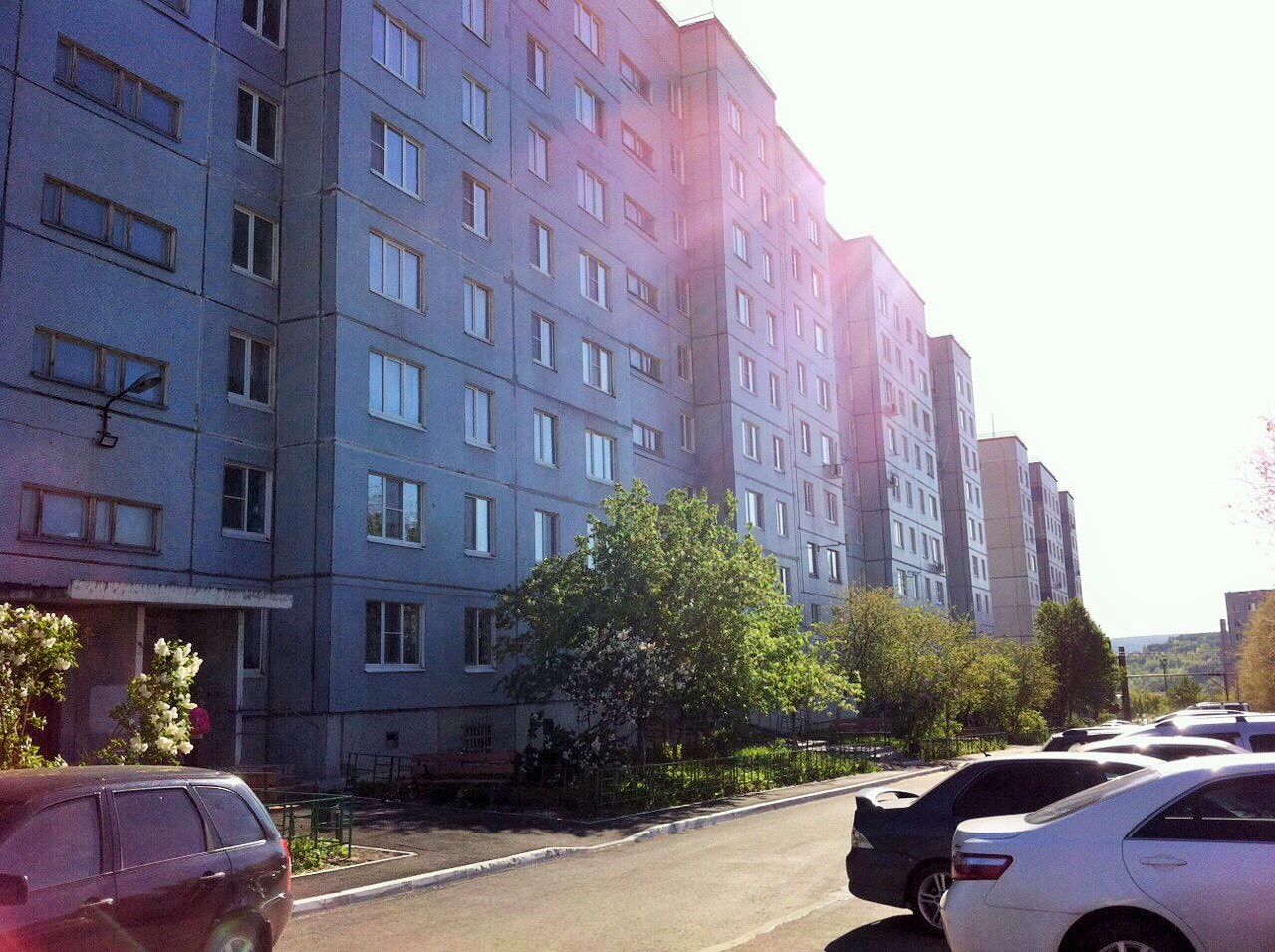 обл. Самарская, г. Жигулевск, ул. Репина, д. 9-фасад здания