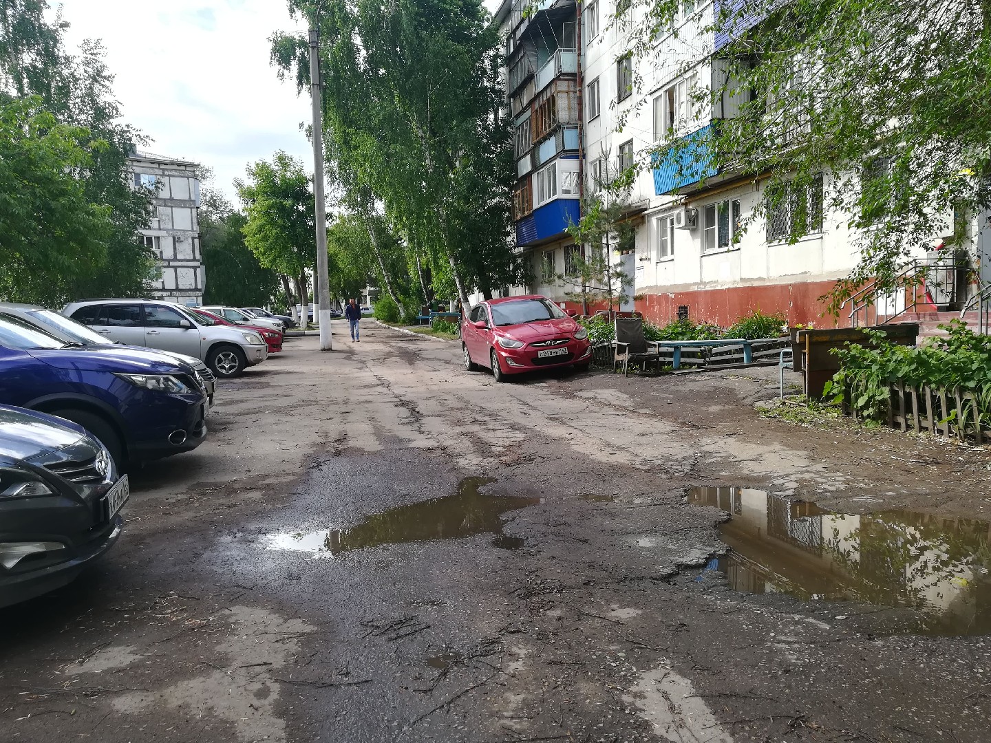 обл. Самарская, г. Новокуйбышевск, ул. Свердлова, д. 3-придомовая территория