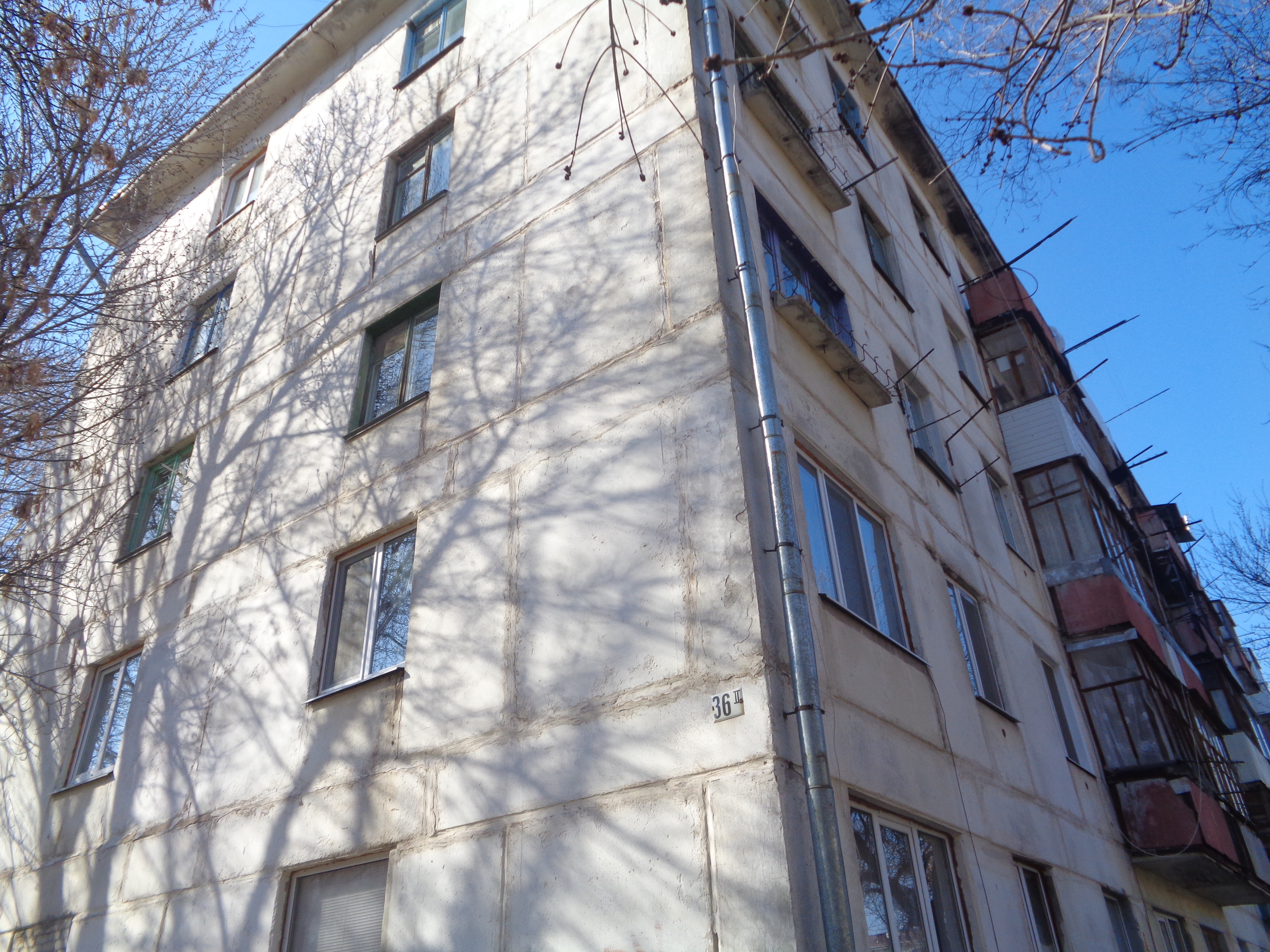обл. Самарская, г. Отрадный, ул. Пионерская, д. 36, к. 2-фасад здания
