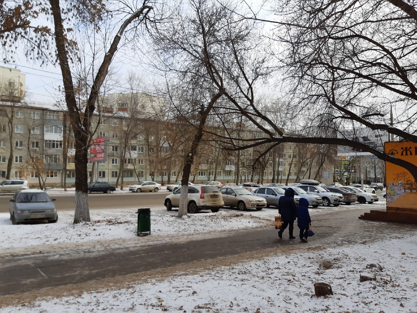 обл. Самарская, г. Самара, ул. Советской Армии, д. 150-придомовая территория