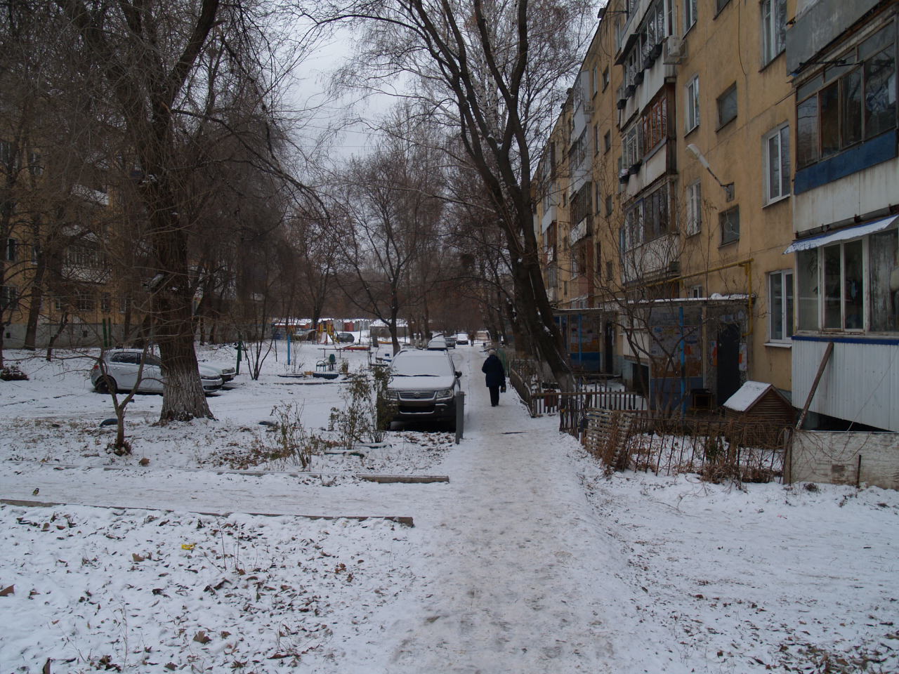 обл. Самарская, г. Самара, ул. Ташкентская, д. 91-придомовая территория