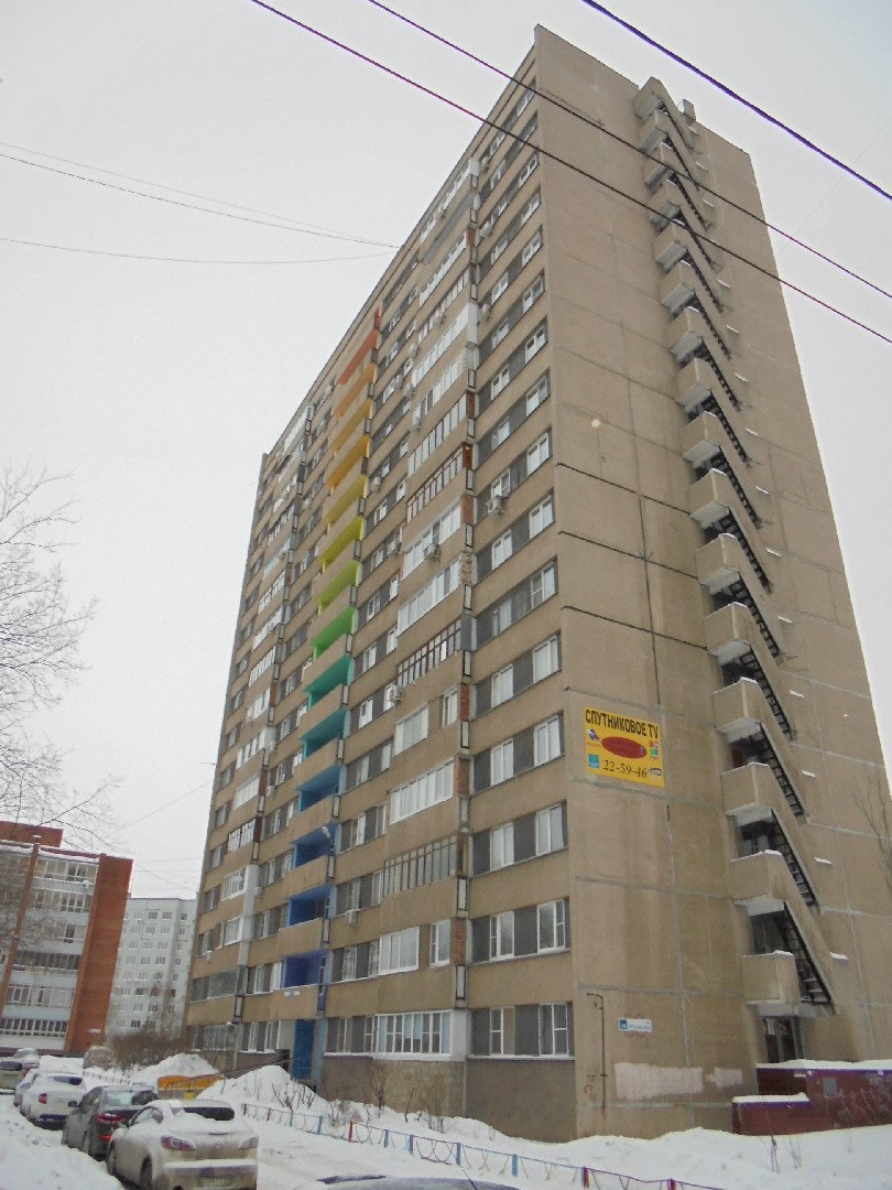 обл. Самарская, г. Тольятти, ул. Мурысева, д. 58-фасад здания