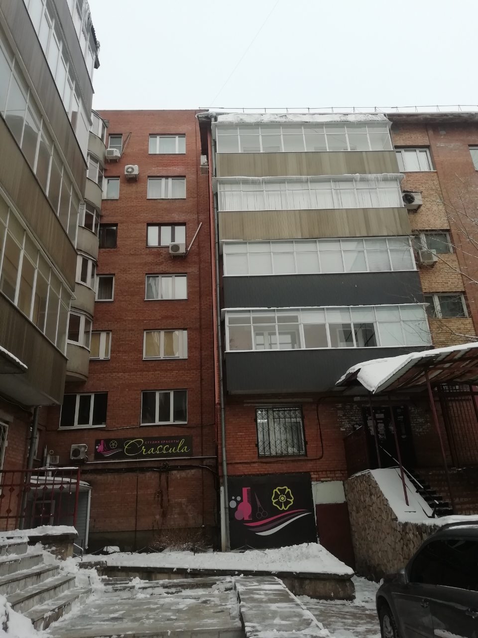 обл. Самарская, г. Тольятти, ул. Мурысева, д. 77-фасад здания