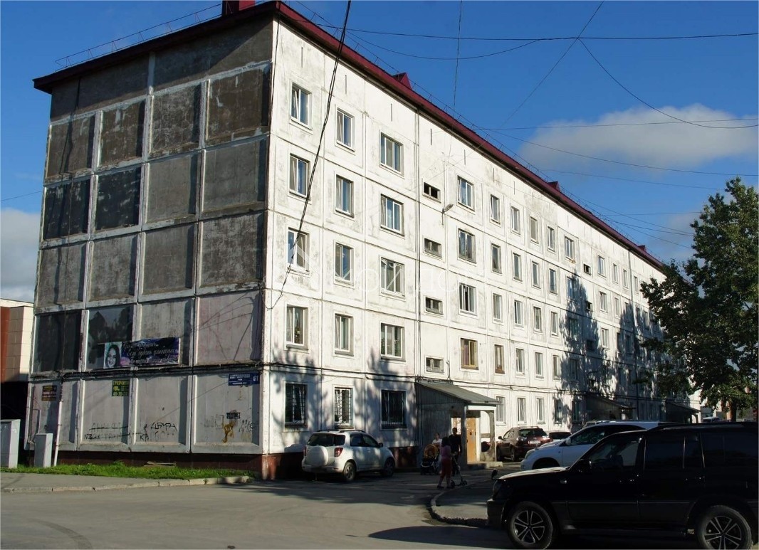 обл. Сахалинская, г. Южно-Сахалинск, ул. Пограничная, д. 61-фасад здания
