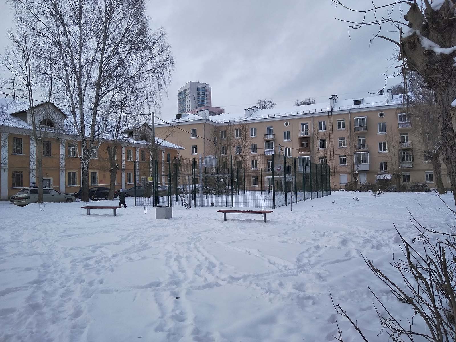 обл. Свердловская, г. Екатеринбург, ул. Краснофлотцев, д. 1, к. Д-придомовая территория