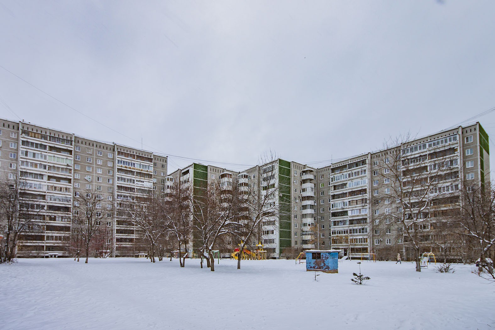 обл. Свердловская, г. Екатеринбург, ул. Крестинского, д. 59, к. 1-фасад здания