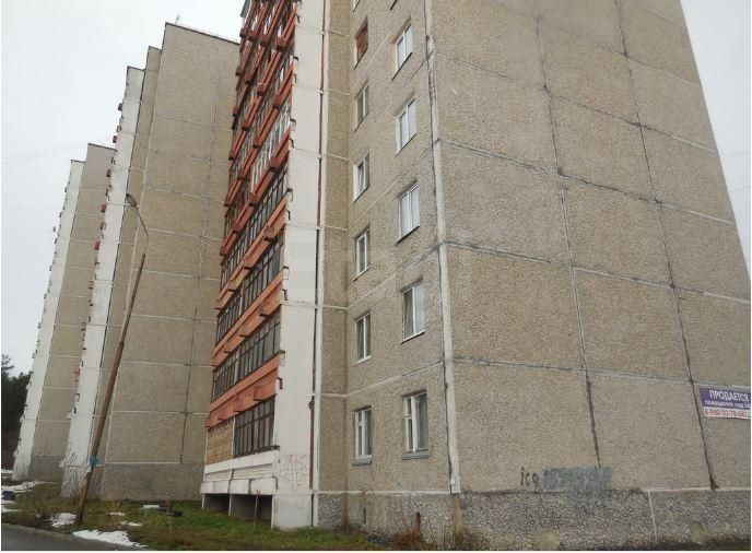 обл. Свердловская, г. Екатеринбург, ул. Прониной, д. 121-фасад здания