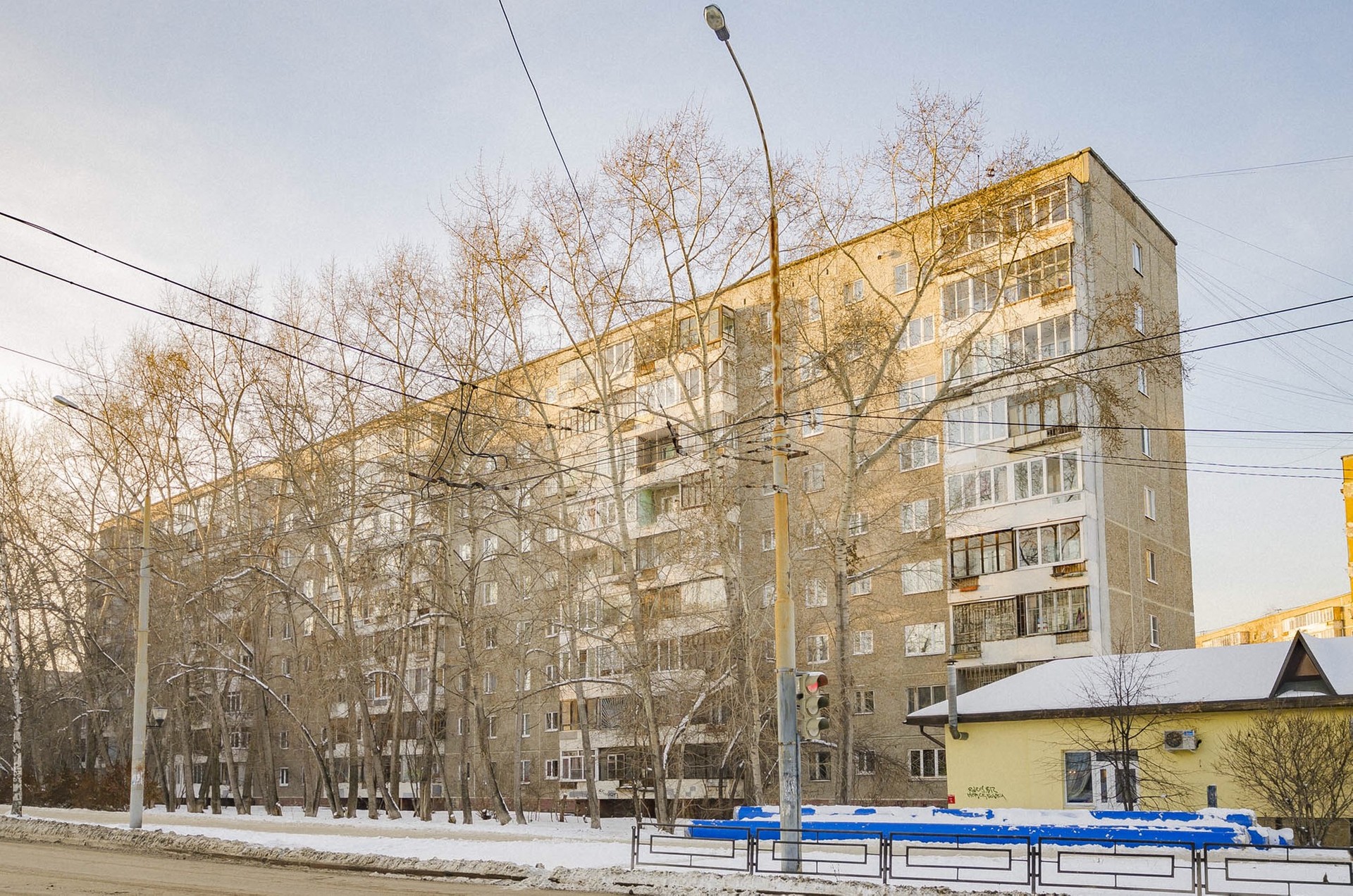 обл. Свердловская, г. Екатеринбург, ул. Советская, д. 55-фасад здания