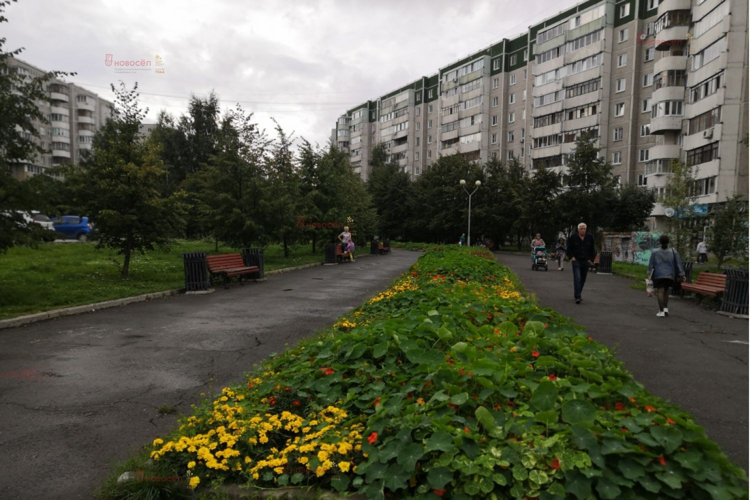 обл. Свердловская, г. Екатеринбург, б-р. Тбилисский, д. 5-придомовая территория