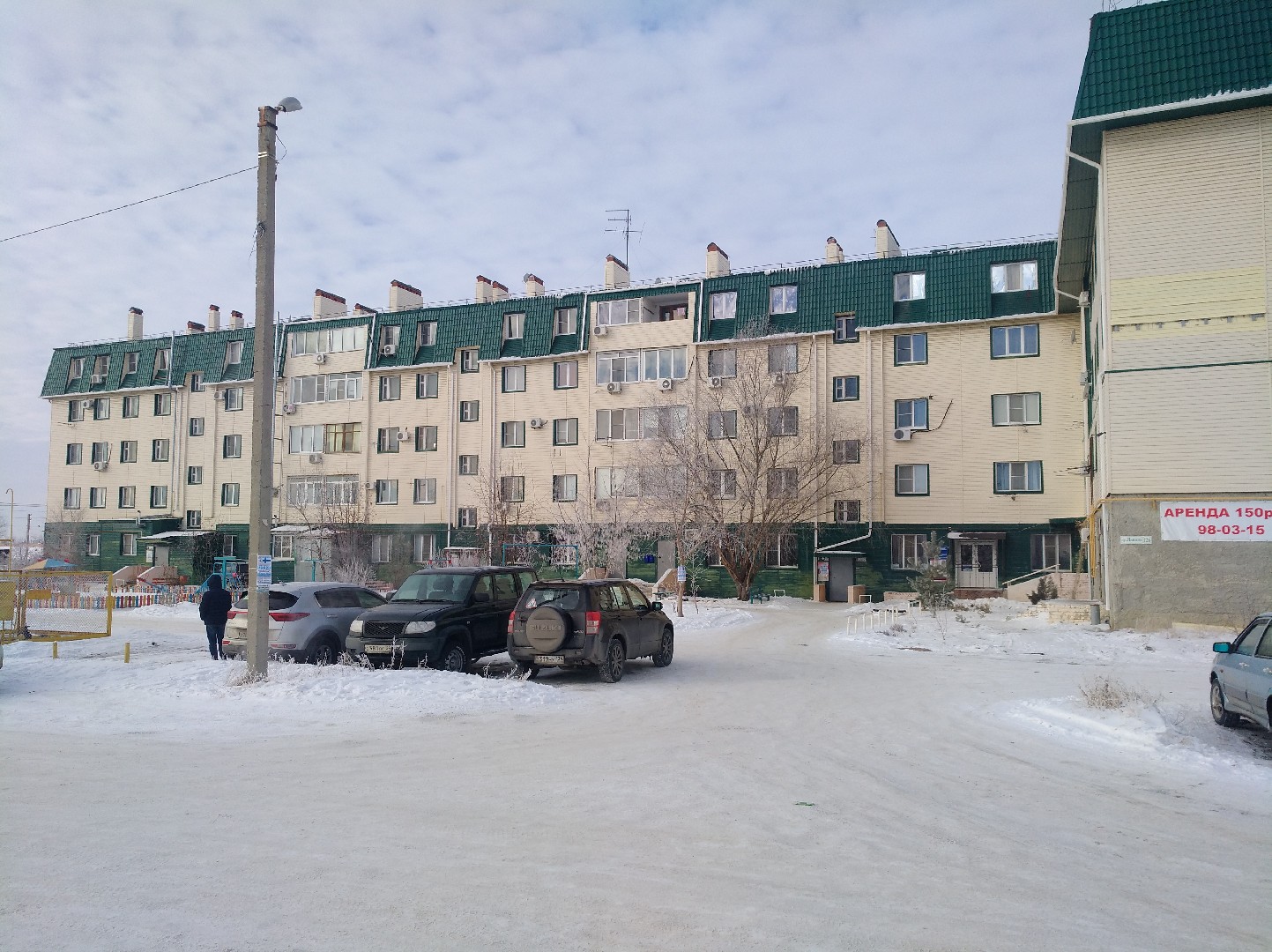 обл. Волгоградская, р-н. Городищенский, рп. Городище, пр-кт. Ленина, д. 12, к. Б-фасад здания