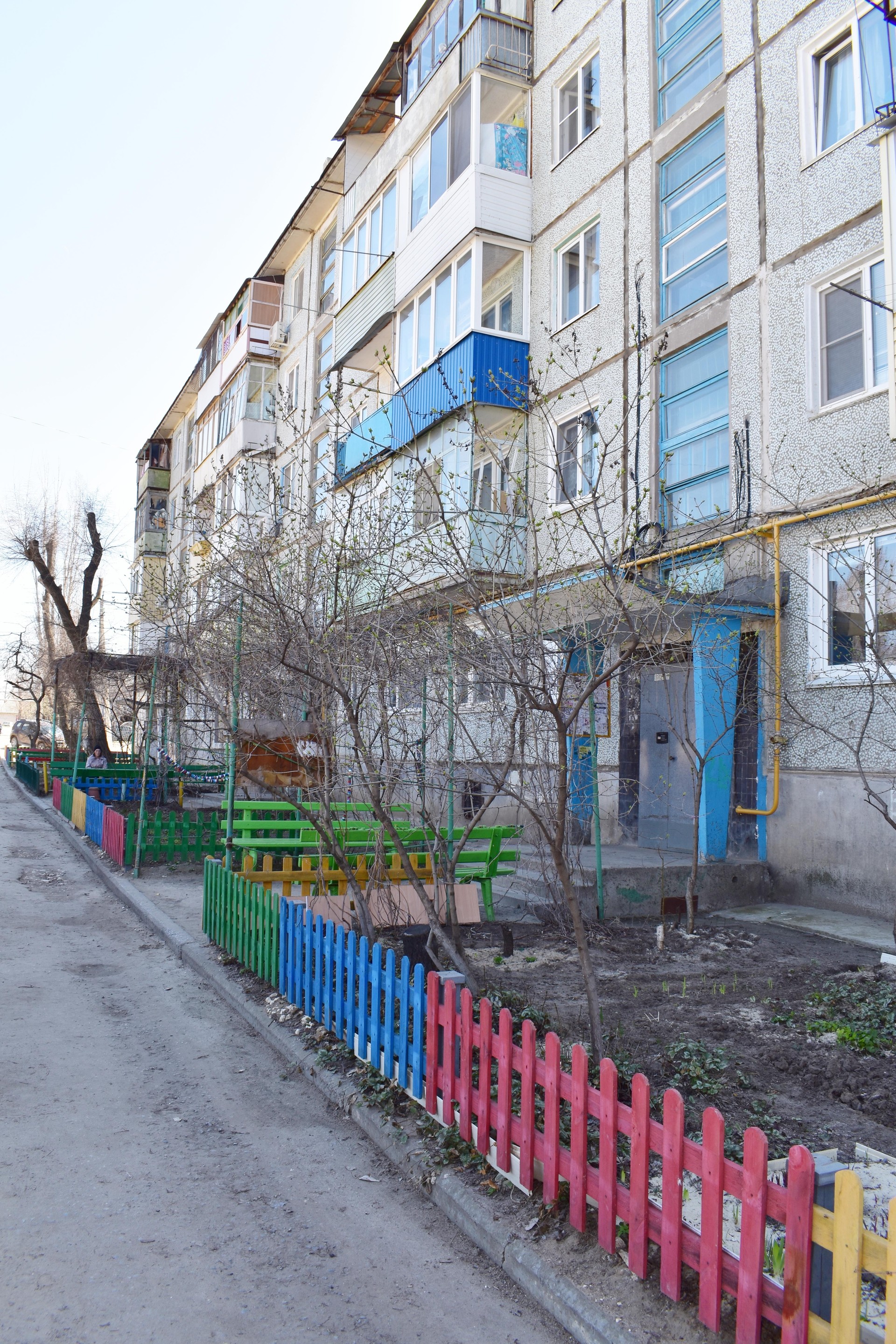 обл. Волгоградская, р-н. Городищенский, рп. Городище, ул. Промышленная, д. 5А-фасад здания