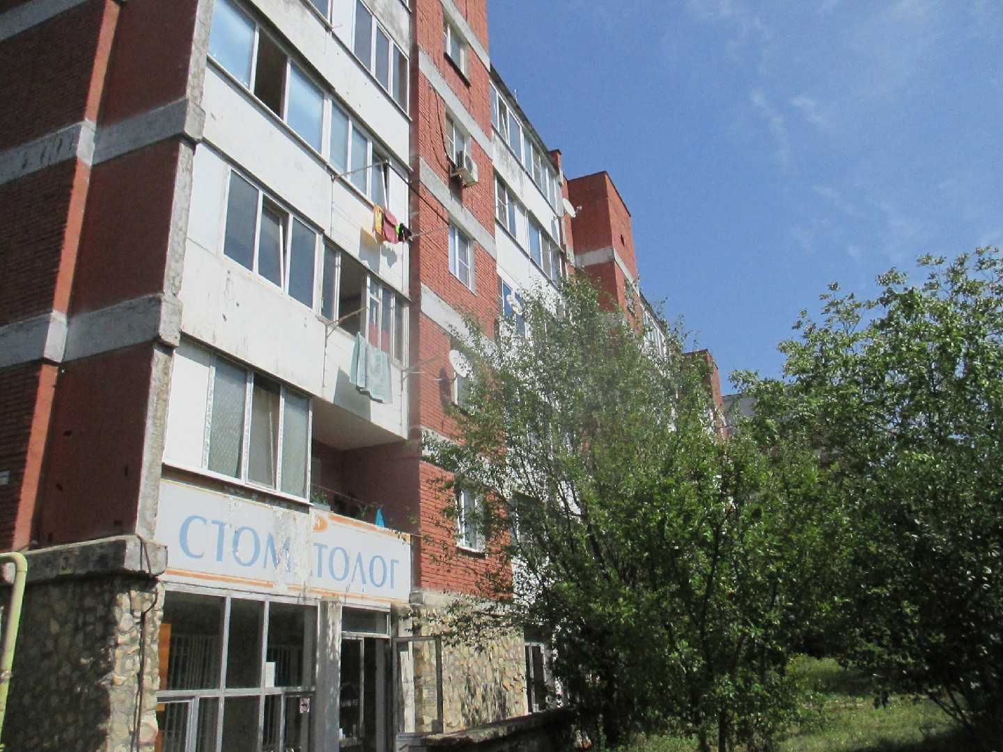 край. Ставропольский, г. Лермонтов, ул. Шумакова, д. 3, к. 1-фасад здания