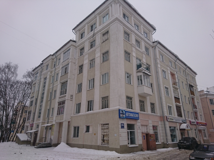 обл. Тульская, г. Тула, ул. Кирова, д. 184-фасад здания