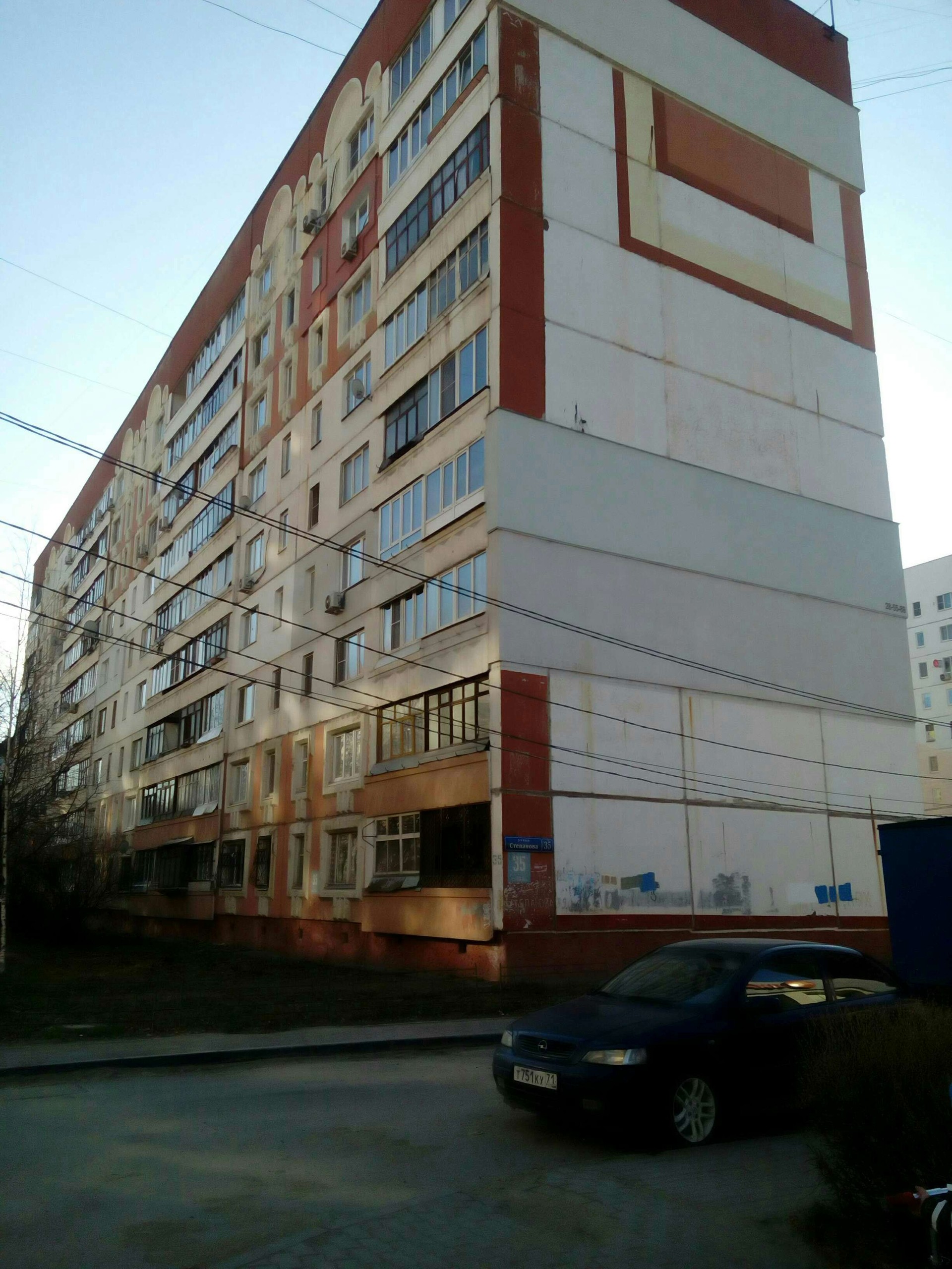 обл. Тульская, г. Тула, ул. Степанова, д. 35-фасад здания