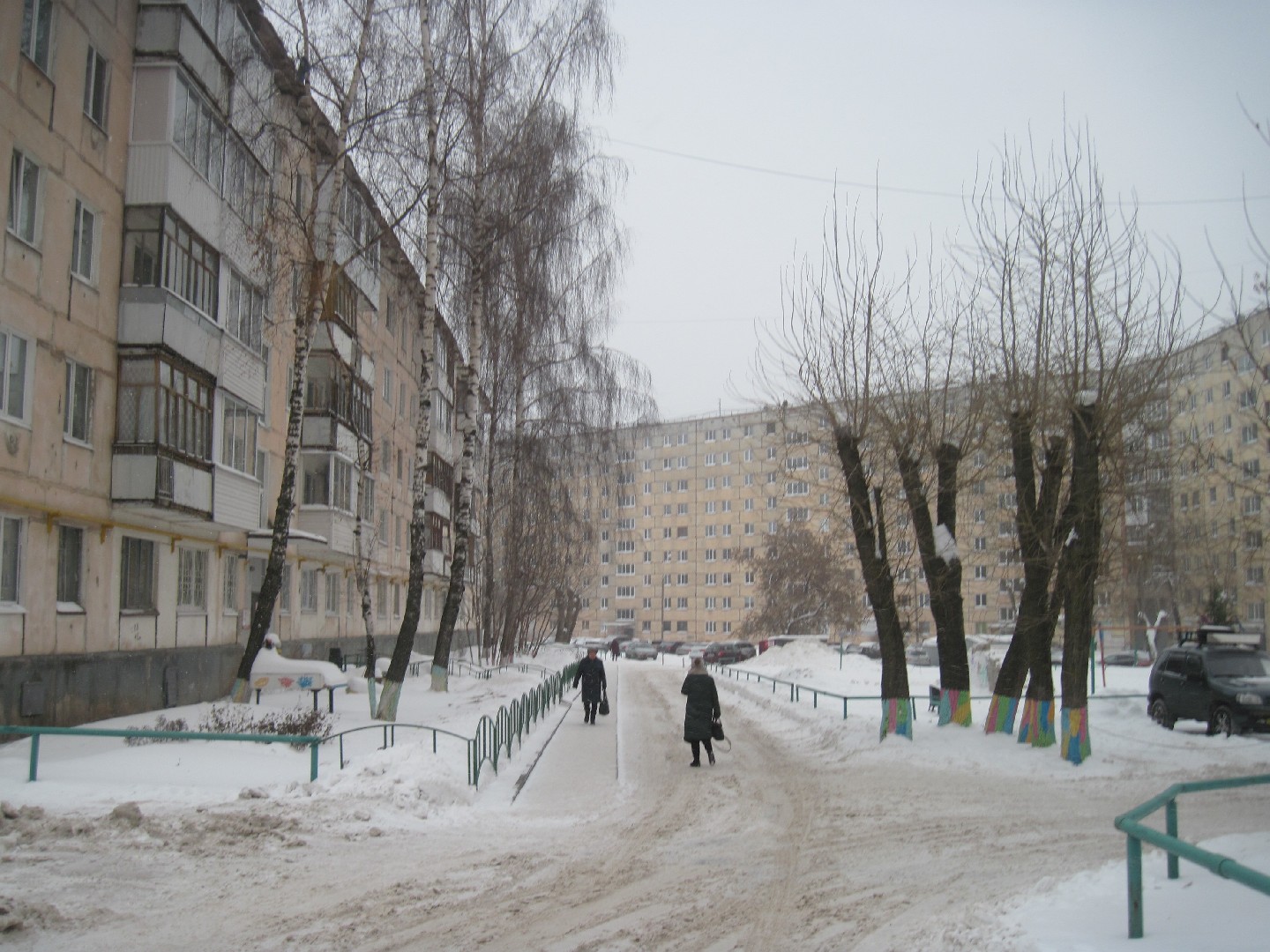 Респ. Удмуртская, г. Ижевск, ул. им Петрова, д. 17-придомовая территория