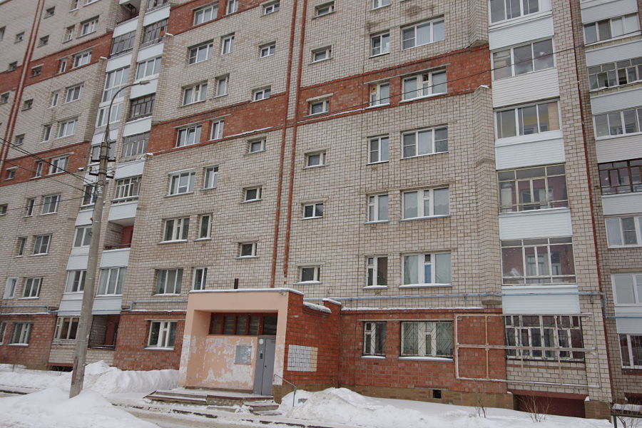 Респ. Удмуртская, г. Ижевск, ул. Пушкинская, д. 163-фасад здания