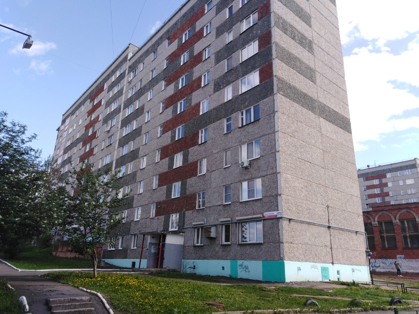 Респ. Удмуртская, г. Ижевск, ул. Пушкинская, д. 373-фасад здания