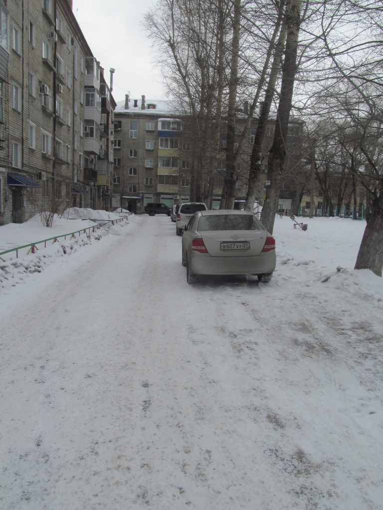 край. Хабаровский, г. Комсомольск-на-Амуре, пр-кт. Октябрьский, д. 31-придомовая территория