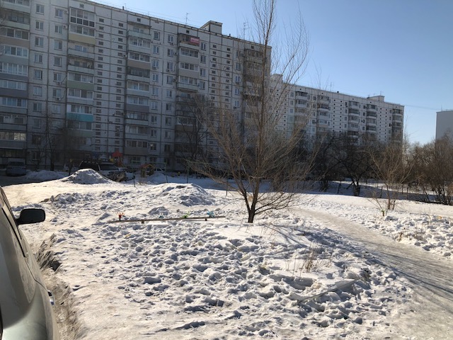 край. Хабаровский, г. Хабаровск, кв-л. ДОС (Большой Аэродром), д. 61-придомовая территория