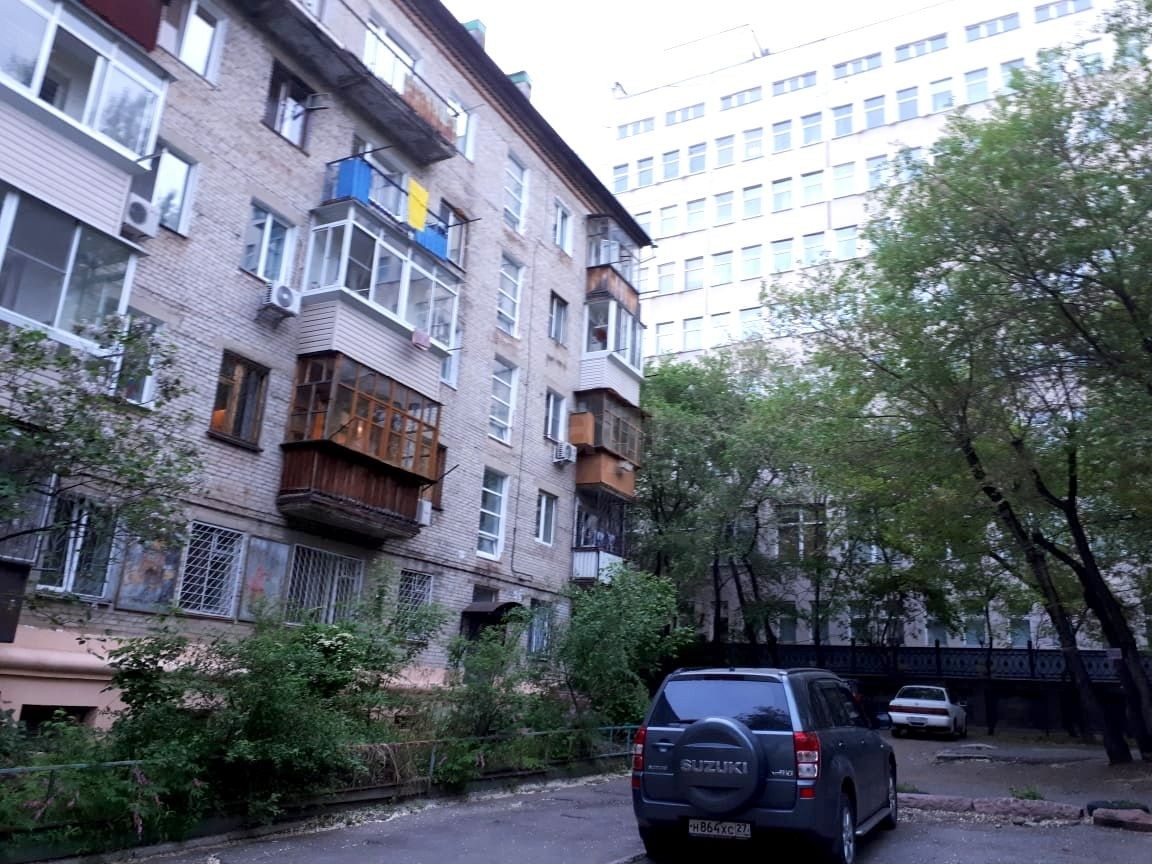 край. Хабаровский, г. Хабаровск, ул. Запарина, д. 66-фасад здания