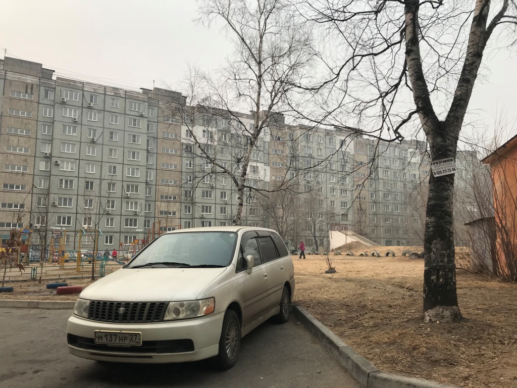 край. Хабаровский, г. Хабаровск, ул. Малиновского, д. 25-придомовая территория