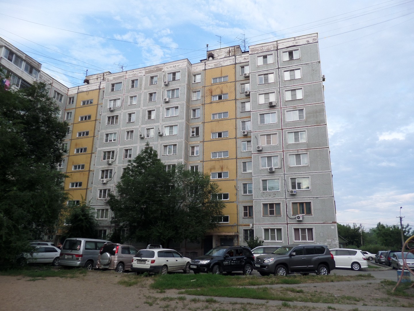 край. Хабаровский, г. Хабаровск, ул. Семашко, д. 16-фасад здания