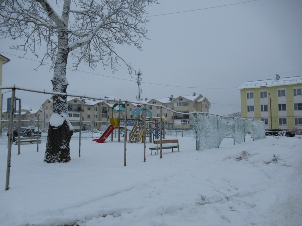 обл. Вологодская, г. Вологда, ул. Строителей, д. 18-придомовая территория